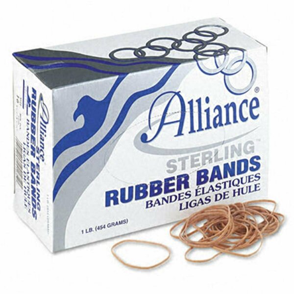 Alliance Sterling Ergonomically Correct Rubber Bands  #16  1/8 x 2-1/2  2500 per 1lb Box AL31998